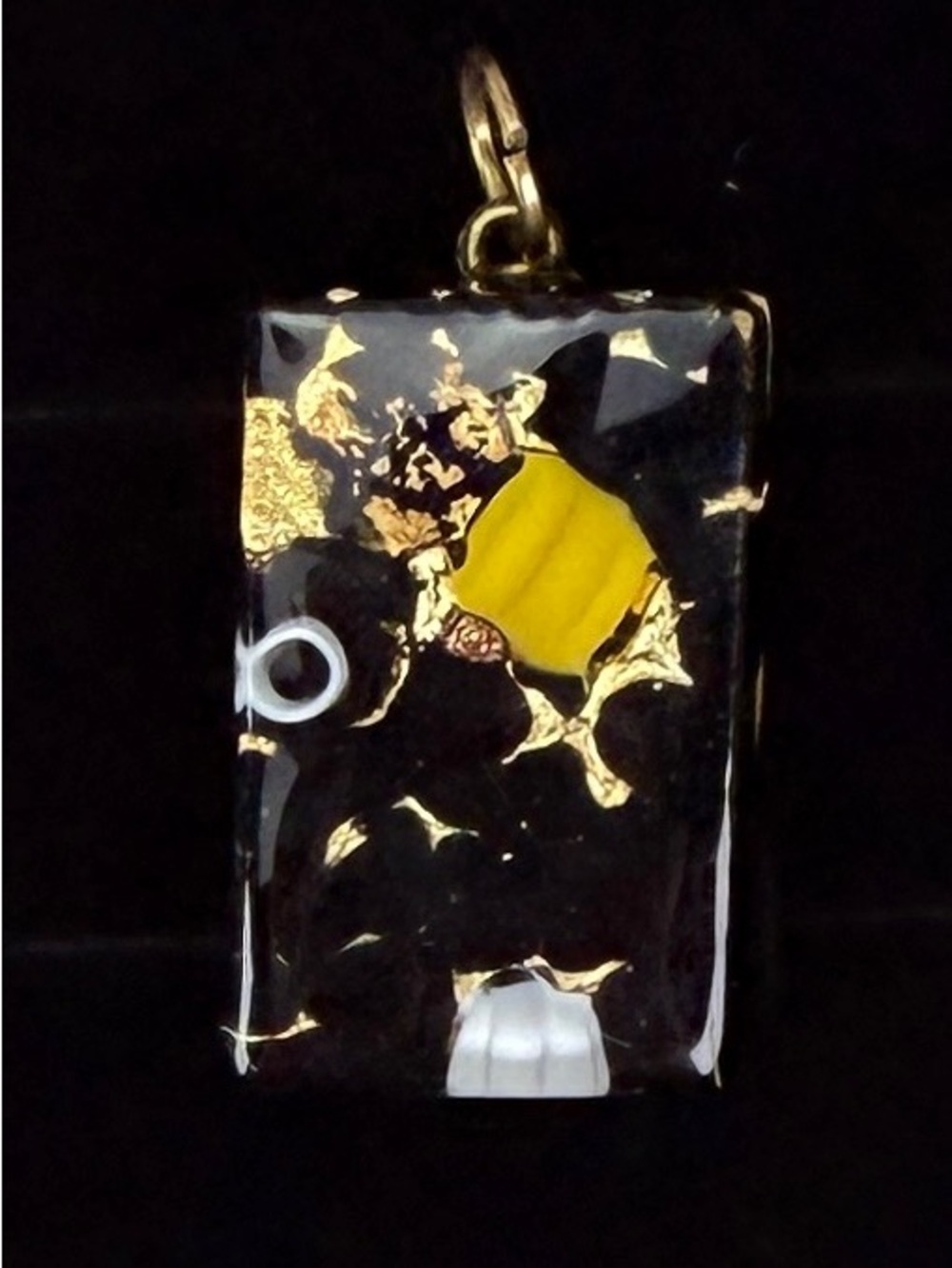 Vetro Di Murano made in Italy, gorgeous glass pendant + free 16” cord necklace